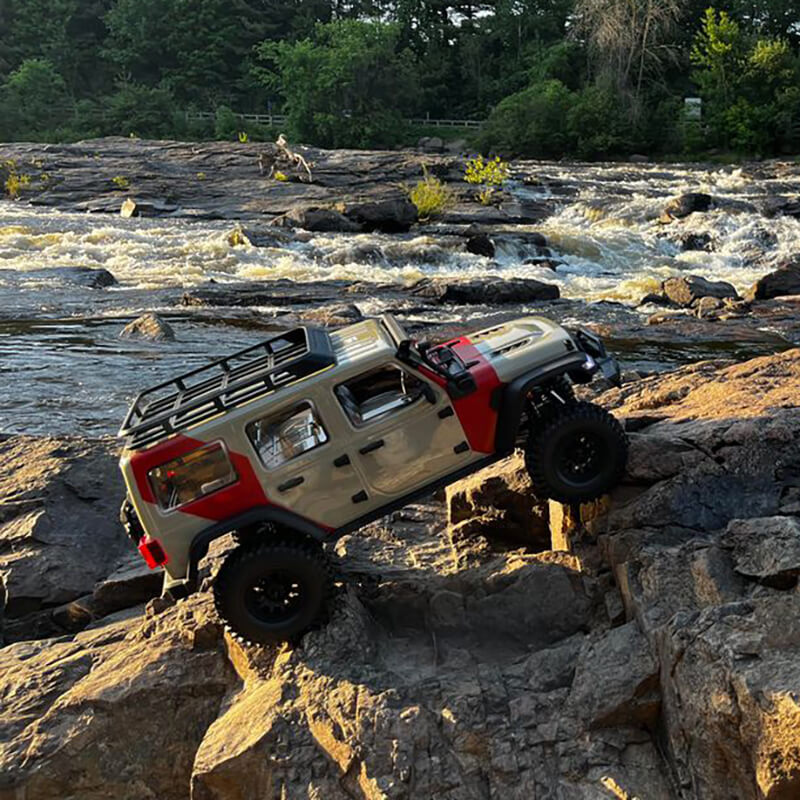 1/7 Scale 4WD Brushless RTR RC Crawler MK-07 Hand-Painted