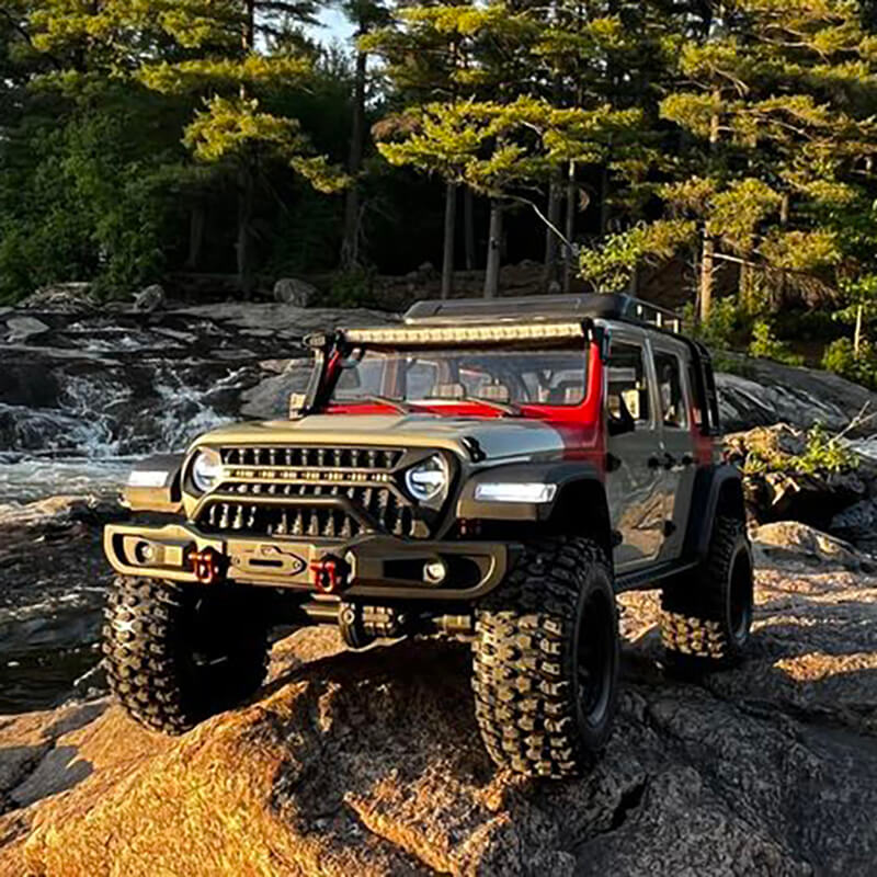1/7 Scale 4WD Brushless RTR RC Crawler MK-07 Hand-Painted