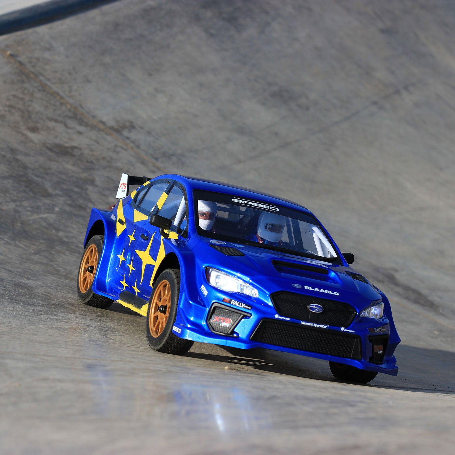 Rlaarlo 1/10 Scale RTR 4WD Carbon Fiber Brushless RC Rally Car | XTS-S10