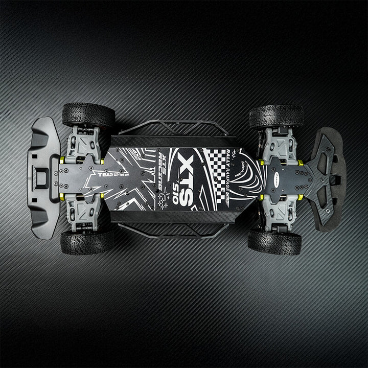 Rlaarlo 1/10 Scale RTR 4WD Carbon Fiber Brushless RC Rally Car | XTS-S10