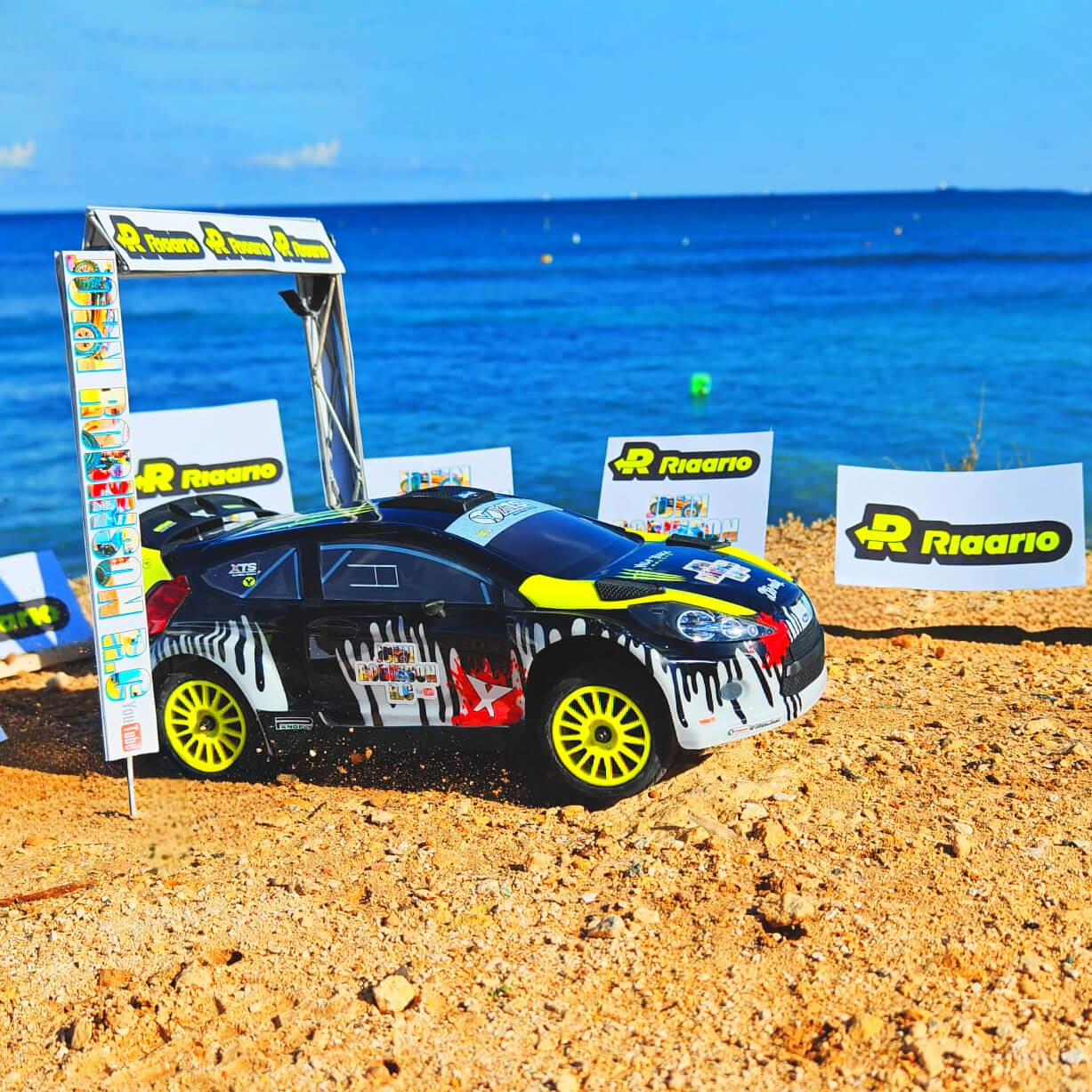 Rlaarlo RC Car Rlaarlo 1/10 Scale RTR 4WD Metal Brushless RC Rally Car | XTS-F10