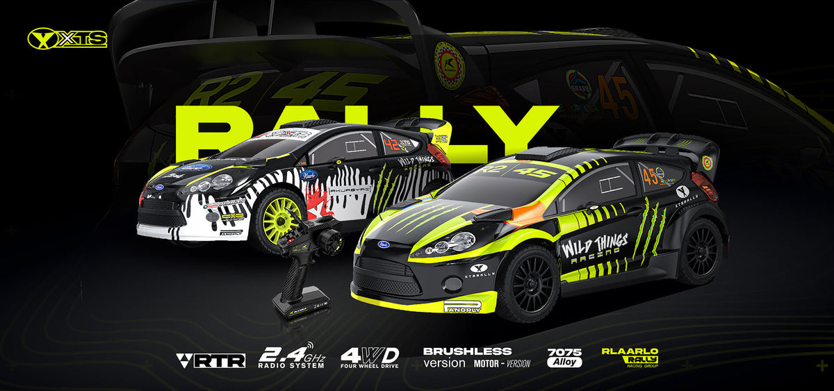 1/10 Carbon Fiber RC Rally Car Roller | XTS-F10 – Rlaarlo