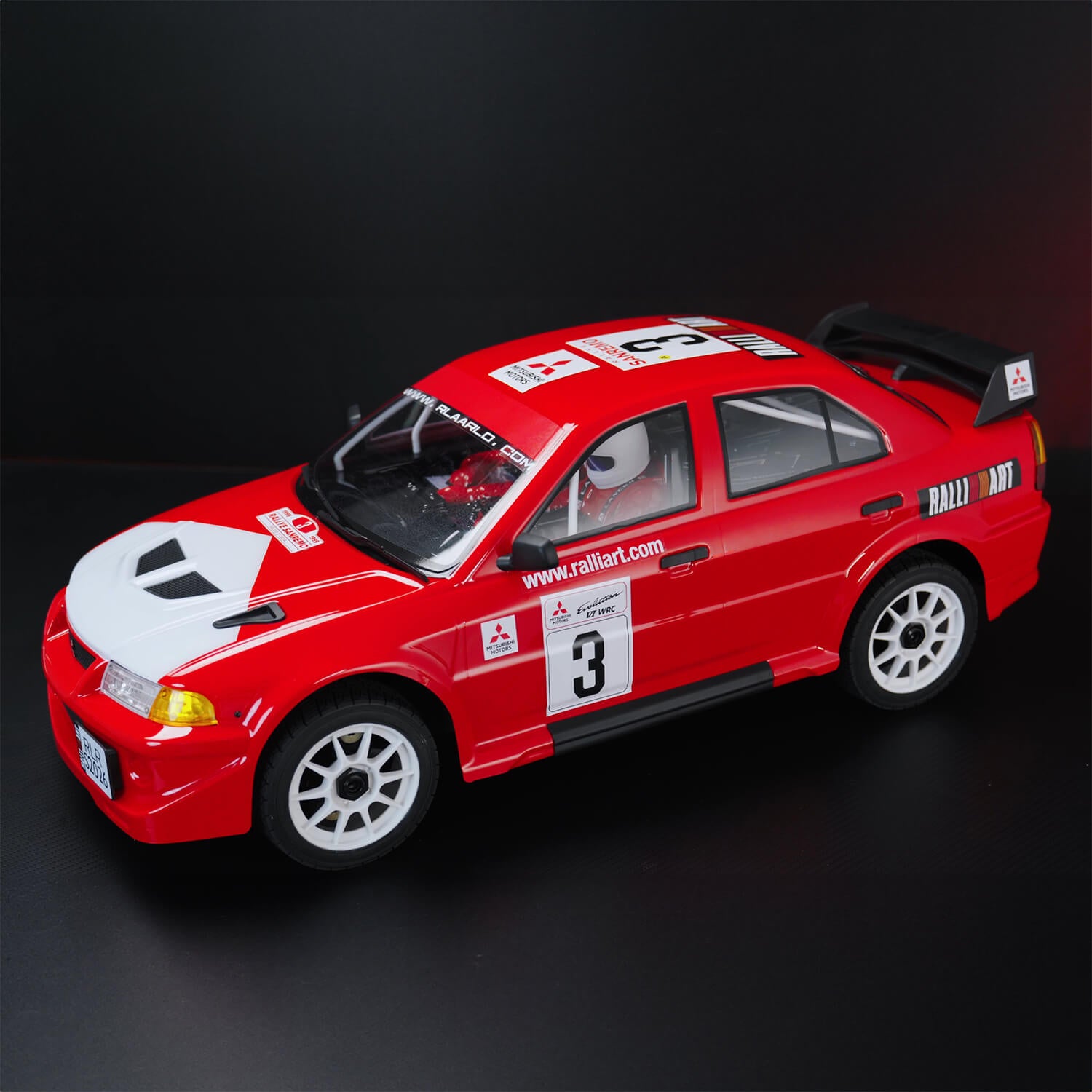 Mitsubishi EVO 6.5 TME Licensed 1/7 Brushless RTR RC Rally Car | SLEVO-07