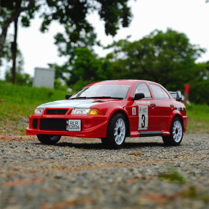 Mitsubishi EVO 6.5 TME Licensed 1/7 Brushless RTR RC Rally Car | SLEVO-07
