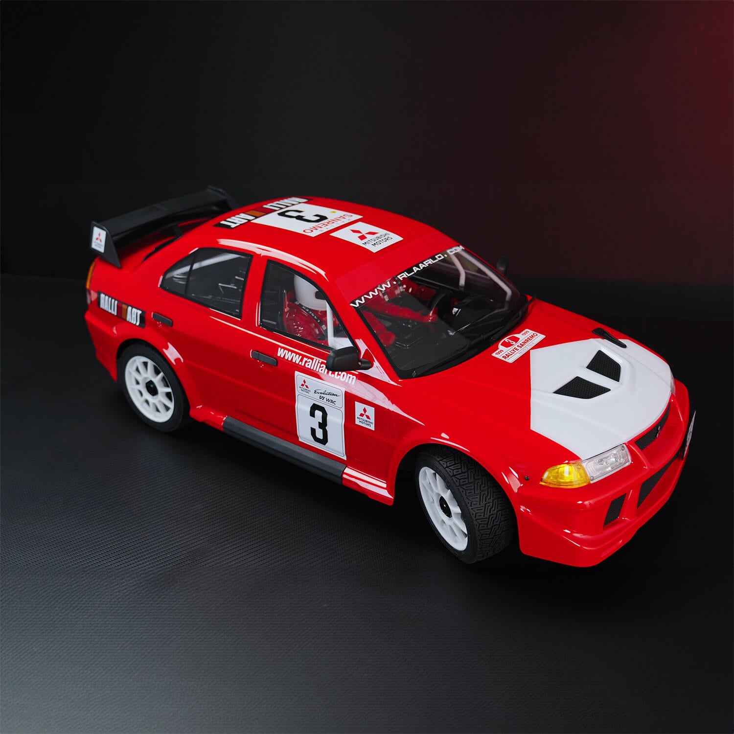 Mitsubishi EVO 6.5 TME Licensed 1/7 Brushless RTR RC Rally Car | SLEVO-07