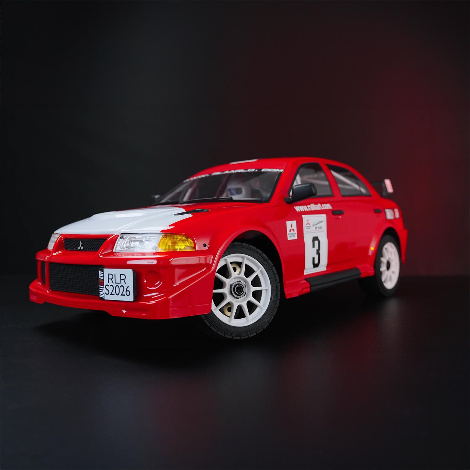 Mitsubishi EVO 6.5 TME Licensed 1/7 Brushless RTR RC Rally Car | SLEVO-07