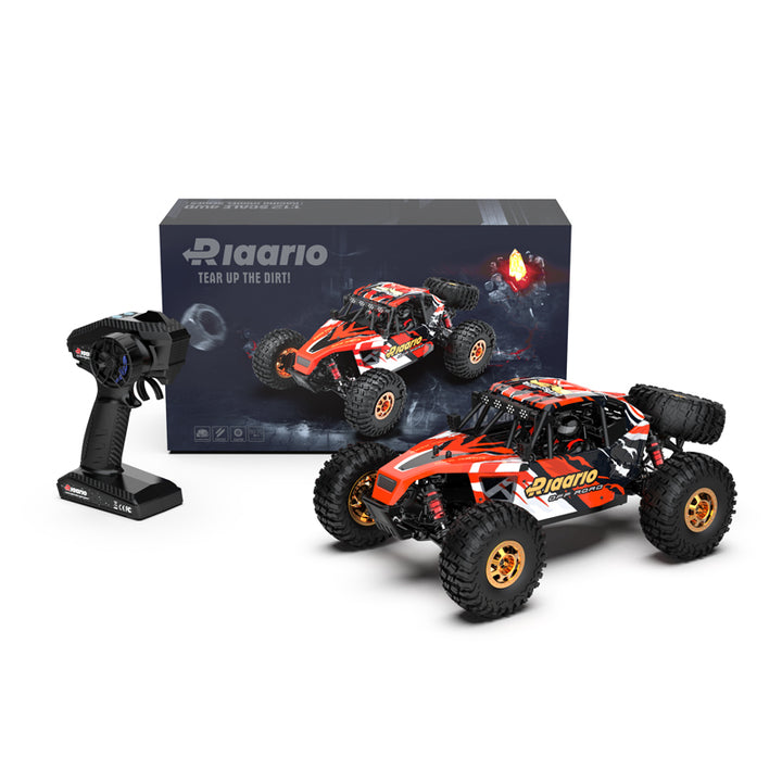 Rlaarlo 1/12 RTR Brushless RC Desert Truck , Max 45MPH Fast RC Cars，AM-D12