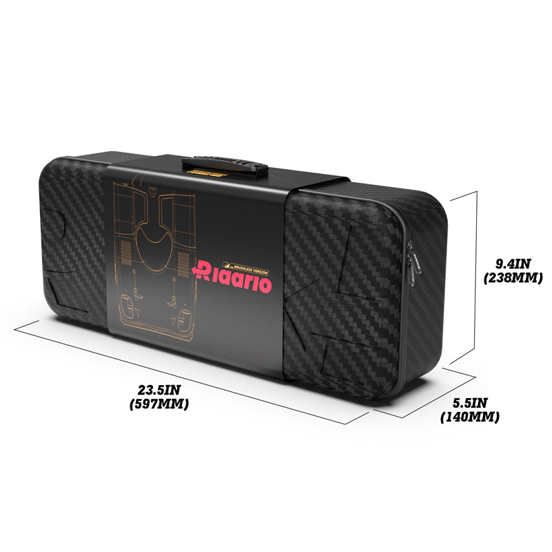 Rlaarlo RC Car Portable Waterproof Storage Case For 1/10 Scale On-Road Cars