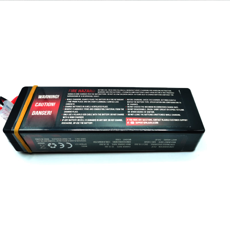 Rlaarlo batterie LiPo 2S 7,4V 3300mAh 35C HARD CASE pour voiture