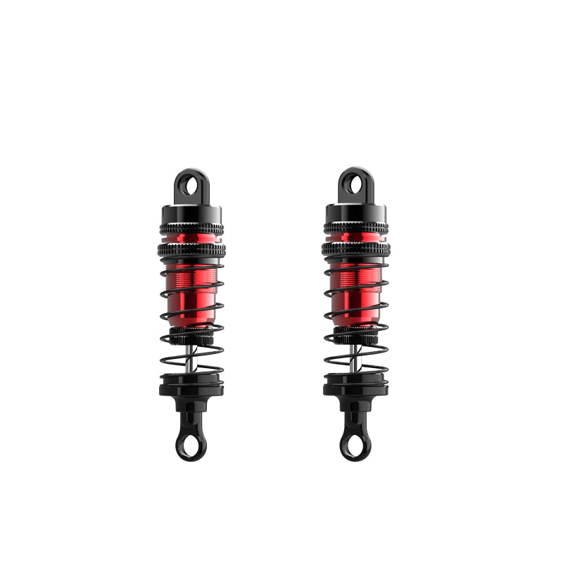 Rlaarlo RC Car RIAARIO Oil Absorber , 2PCS Front &amp; Rear Anti-Shock 1:12 Scale Red
