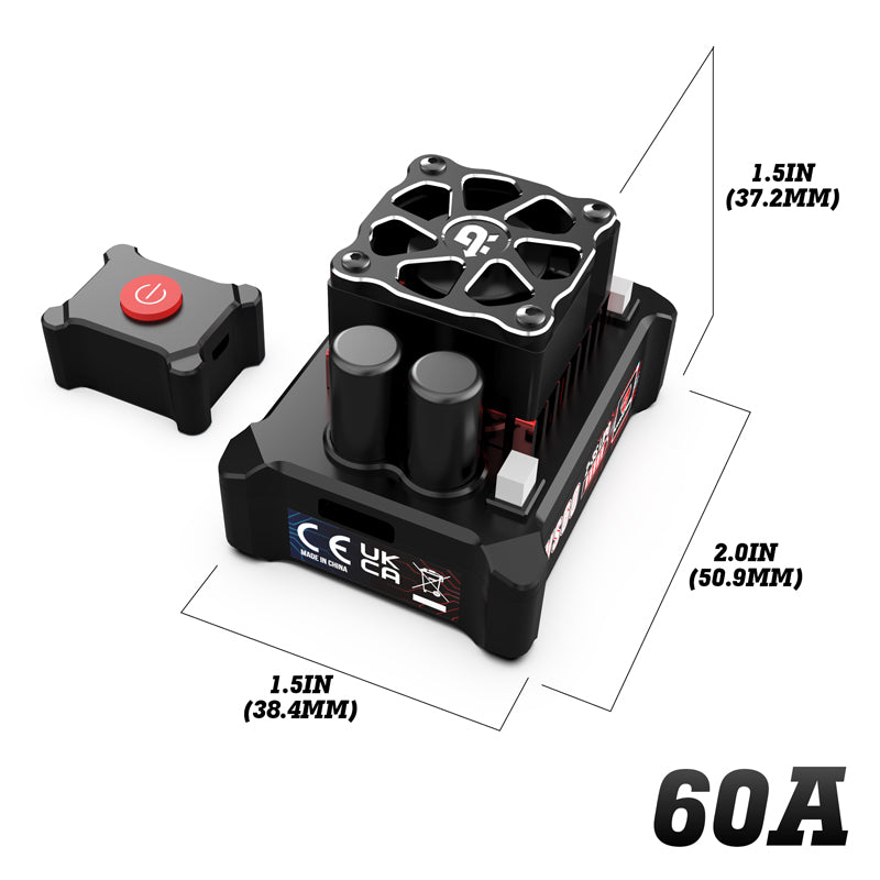 60A Brushless Waterproof ESC