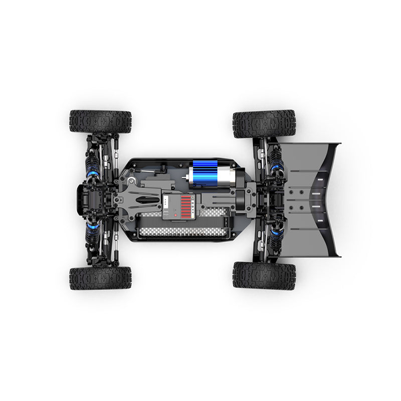 Rlaarlo RC Car 1:14 70+KMH Off-Road Racing Buggy, Dark Blue, RLA-14001B