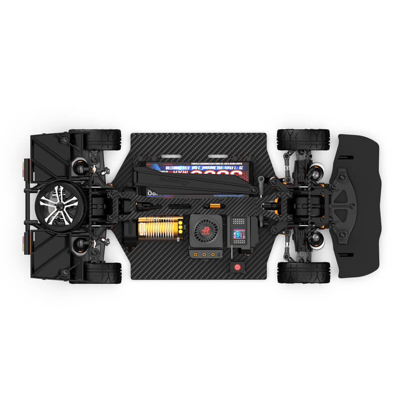 Rlaarlo RC Car Rlaarlo 1/10  Carbon Fiber Brushless RTR On-Road Cars, Supercar,AK-917