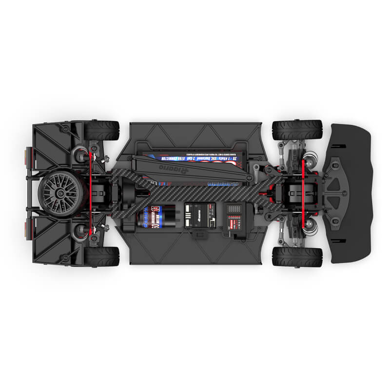 1/10  Metal Version Brushed RTR On-Road Cars, Supercar,AK-917