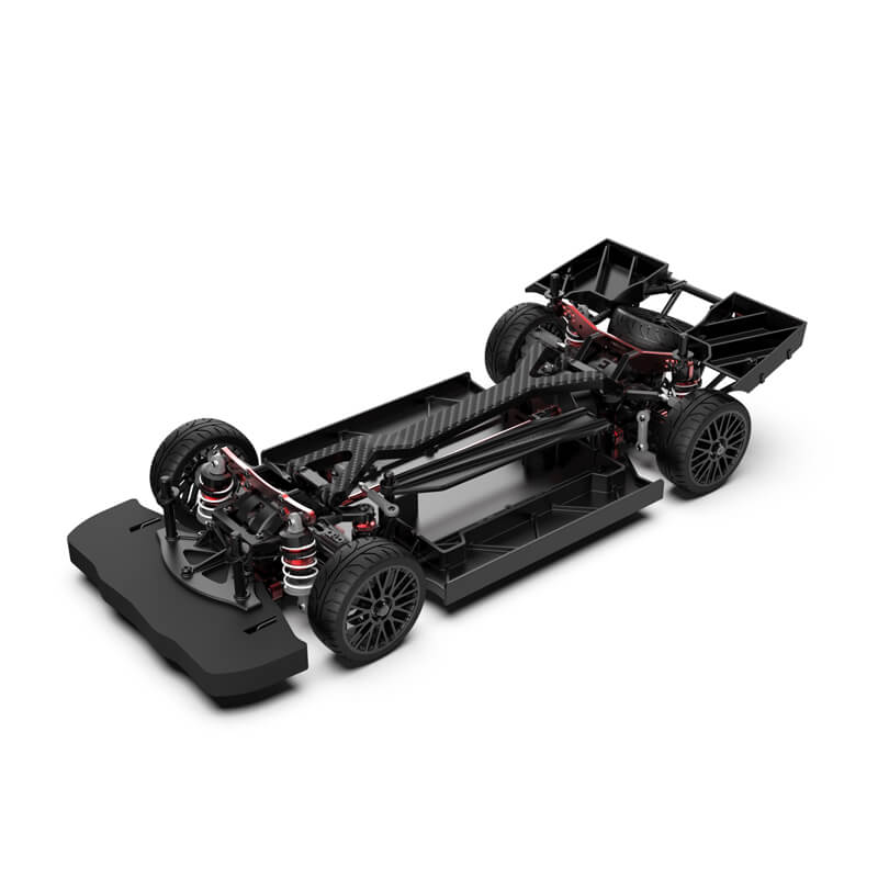 Rlaarlo RC Car Rlaarlo 1/10 Metal Version On-Road Cars AK-917 Roller(Without Electric Parts)