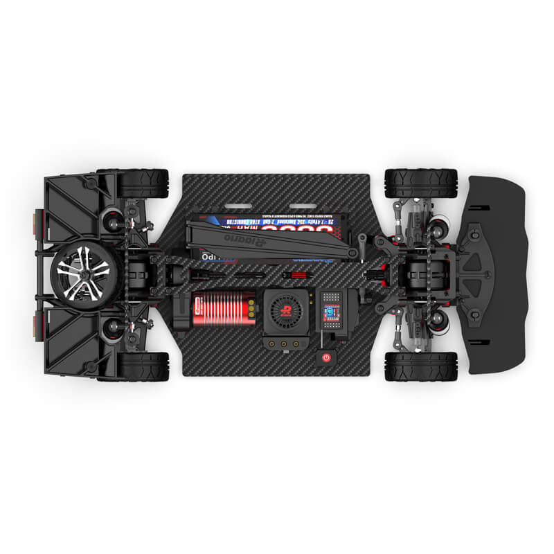 Rlaarlo RC Car Rlaarlo 1/10  Carbon Fiber Brushless RTR On-Road Cars, Supercar,AK-917