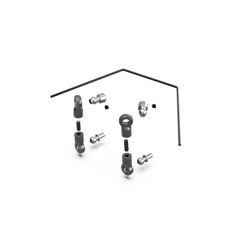 Rlaarlo RC Car Rear Narrow Sway Bar Set For 1/10 Scale On-Road Cars