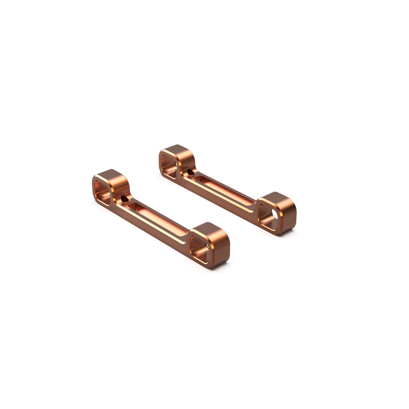 Rlaarlo RC Car 7mm 6061 Aluminum Suspension Mount For 1/10 Scale On-Road Cars Orange Front