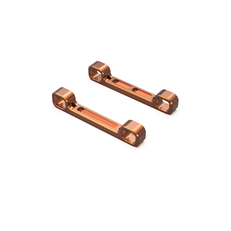 Rlaarlo RC Car 7mm 6061 Aluminum Suspension Mount For 1/10 Scale On-Road Cars Orange Rear