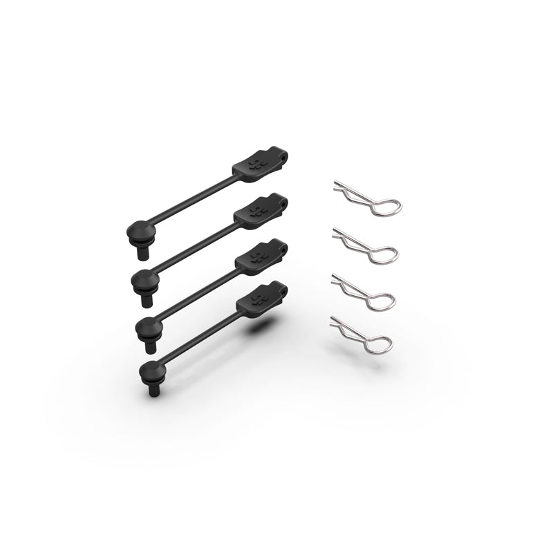 Rlaarlo RC Car Body Clip Retainer For 1/10 Scale On-Road Cars