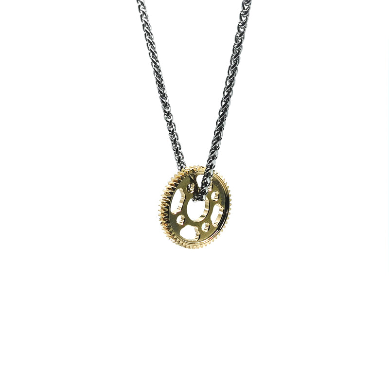 52T Gold-Plated Gear Necklace for 1/10 Scale On-Road Cars