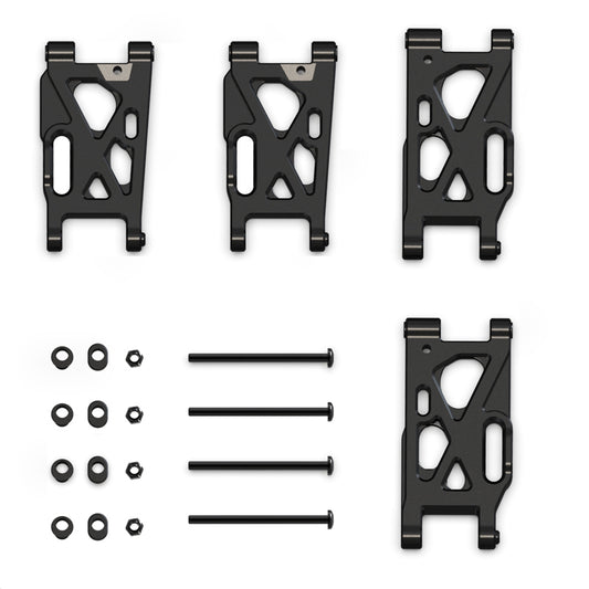 RC Swing Arm Kit, AMORIL RC Car Front and Rear Swing Arm with Shaft, Original Parts for AM-X12