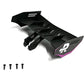 RIAARIO 1/14 RC Brushless Car Spoiler Body Shell Rear Spoiler Tail Wing Kit