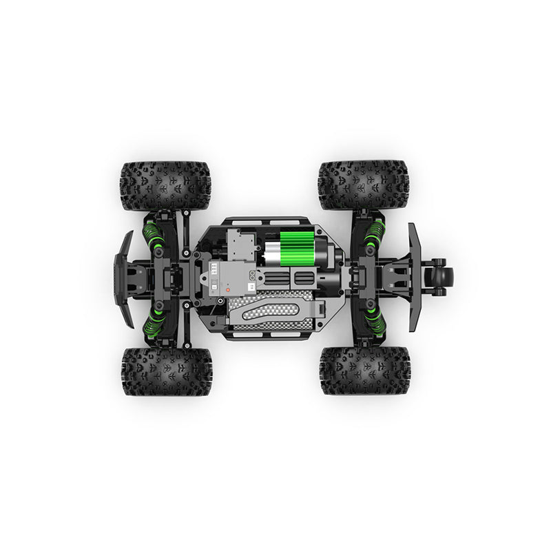 DEVIVAE 1/18 Monster Truck 36 KPH (2 Batteries), Green, RLD-18022G