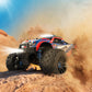Rlaarlo 1/18 Monster Truck with 2 Batteries, RLR-18021B, Blue+Red