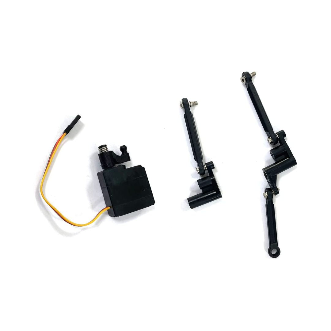 Rlaarlo RC Car 1.8Kg 3 Wire Servo &amp; Steering Linkage Kit for 1/16 RLR-16011