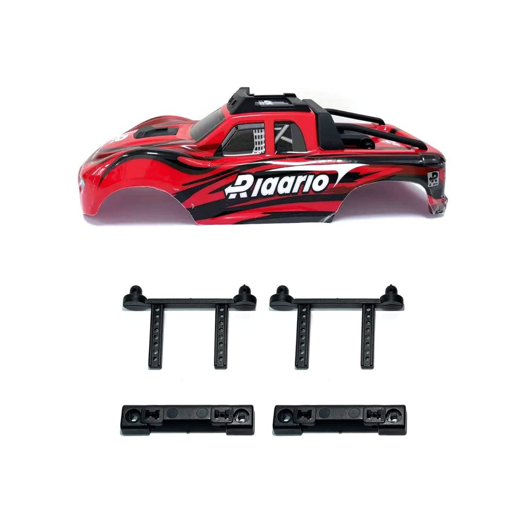 Rlaarlo Body Shell &amp; Body Mount for 1/16 Truck XDKJ-011, R0M06