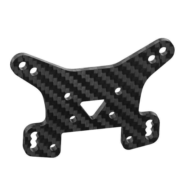 Rlaarlo RC Car AM-X12 Front &amp; Rear Carbon Fiber Shock Tower Rear