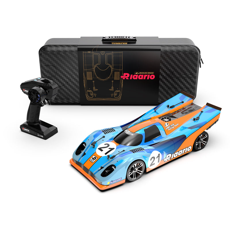Rlaarlo RC Car Rlaarlo 1/10  Carbon Fiber Brushless RTR On-Road Cars, Supercar,AK-917 Carbon Fiber Blue